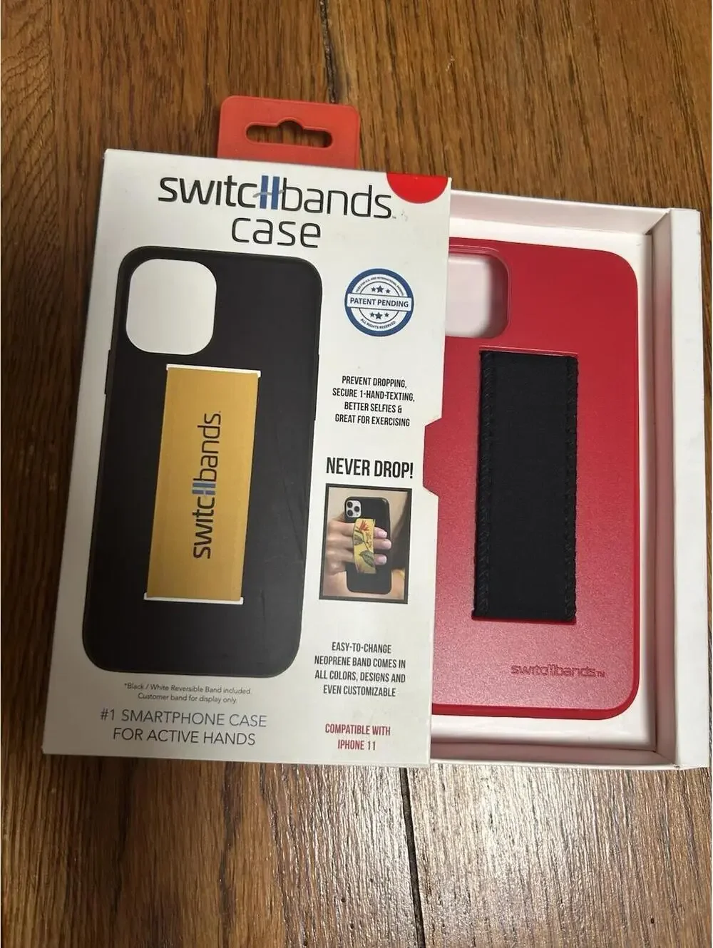SwitchBands iPhone 11 Case with Interchangeable Neoprene Bands